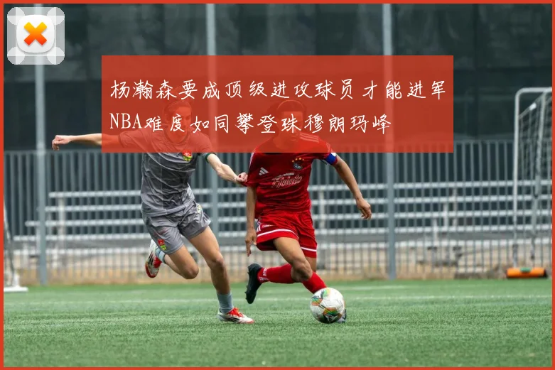 杨瀚森要成顶级进攻球员才能进军NBA难度如同攀登珠穆朗玛峰