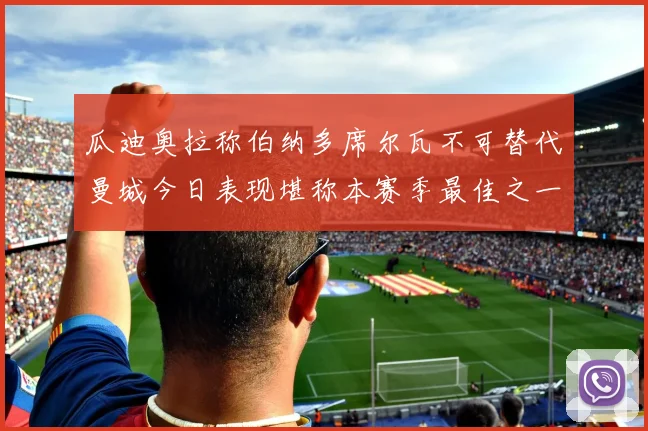 瓜迪奥拉称伯纳多席尔瓦不可替代曼城今日表现堪称本赛季最佳之一