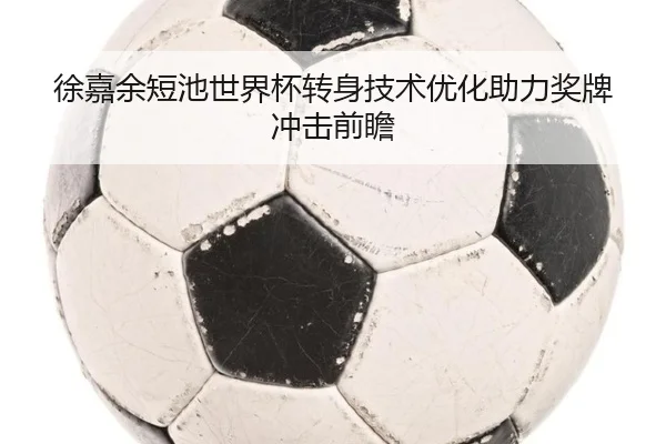 徐嘉余短池世界杯转身技术优化助力奖牌冲击前瞻 - BSports
